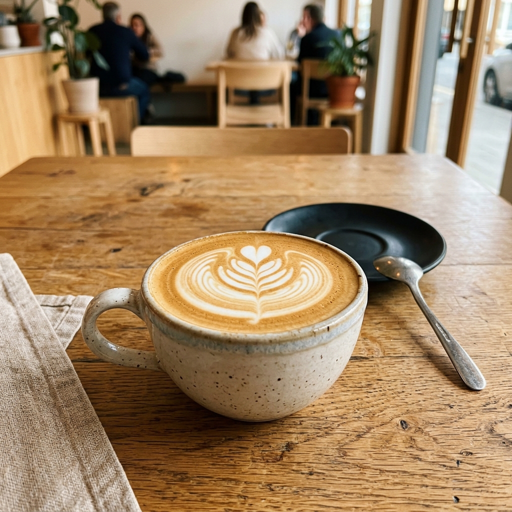 Artisan latte art